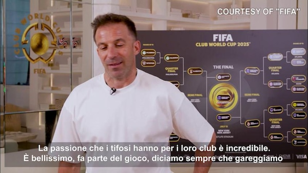 Del Piero: "Juve, sembra esserci una nuova energia in campo"