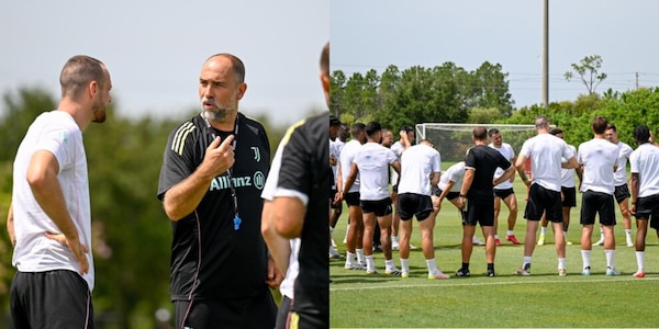 La Juve torna ad allenarsi in vista del Real Madrid: Tudor prepara il big match