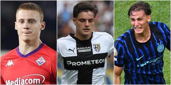 Under 21 italiani, crescita del valore di mercato: la top 15