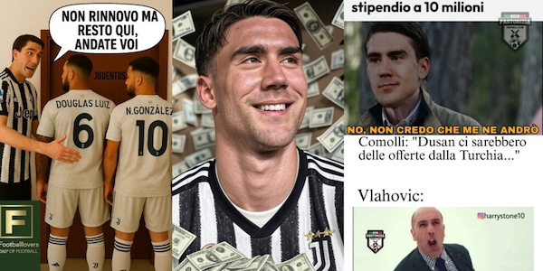 Tifosi della Juve spietati contro Vlahovic: le ironie spopolano sui social
