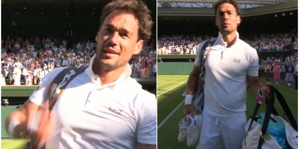 Fognini e la curiosa richiesta ad Alcaraz dopo la sconfitta a Wimbledon: "È per mio figlio..."