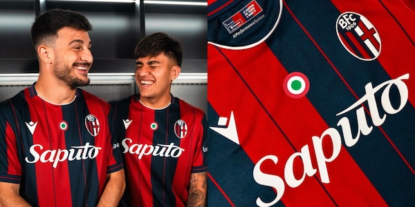 Bologna, ecco la nuova maglia: spunta lo stemma della vittoria della Coppa Italia