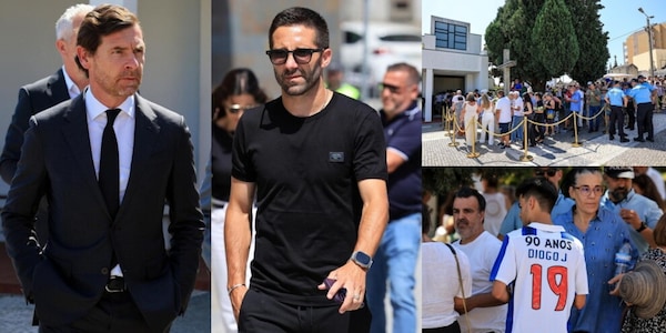 Villas Boas e Moutinho alla veglia funebre di Diogo Jota: tifosi in fila fuori dalla chiesa