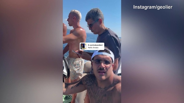 Davide Frattesi, vacanze insieme a Geolier