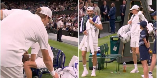 Dimitrov ko, il bellissimo gesto di Sinner non passa inosservato: lo scorta in panchina e...