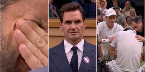 Dimitrov piange accanto a Sinner dopo l'infortunio: la reazione in tribuna di Federer