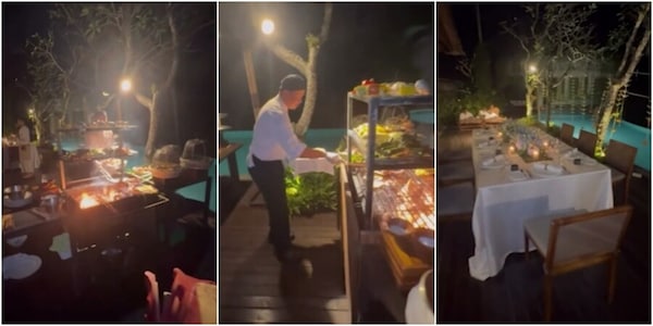 Totti e Noemi, cena romantica a Singapore: ristorante da mille e una notte