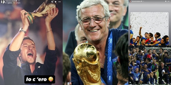Da Totti a Del Piero, Materazzi e Lippi: i campioni dell'Italia ricordano la vittoria del Mondiale 2006
