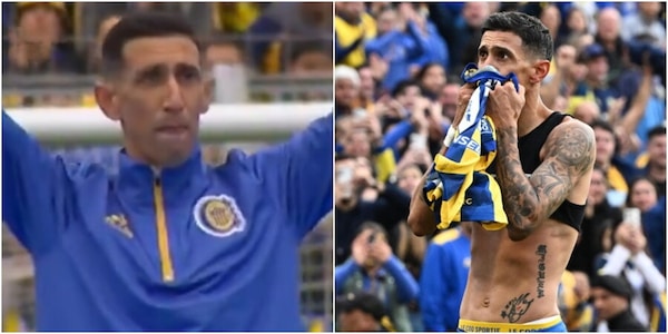 Di Maria, prima le lacrime e poi il gol: che ritorno al Rosario Central diciotto anni dopo