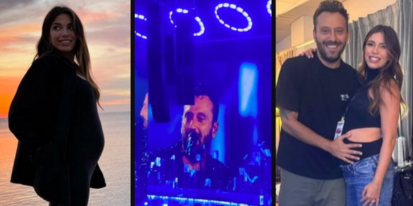 Cesare Cremonini e la dedica in diretta a Federica Masolin incinta: il video è virale