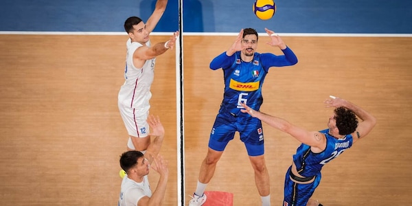 VNL: Italia travolgente contro la Serbia