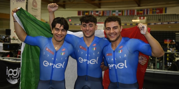 Ciclismo, su pista, show agli Europei juniores e Under 23: bottino di 22 medaglie, ecco gli eredi di Ganna e Milan
