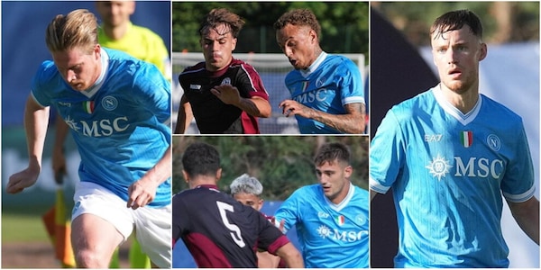 Napoli, ko a sorpresa nel primo test: esordio in azzurro per De Bruyne, Lang, Lucca, Beukema e Marianucci