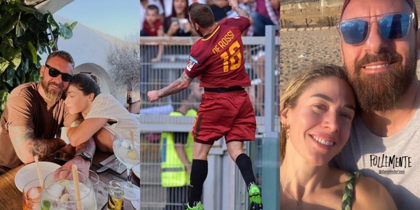 Compleanno De Rossi: la romantica dedica della moglie Sarah Felberbaum e il messaggio della Roma