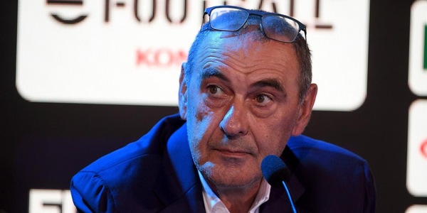 Lazio, la conferenza da record di Sarri: i numeri e i retroscena