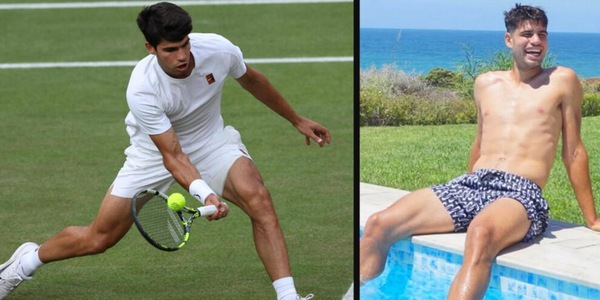 Incredibile Alcaraz: si allena sul cemento ma intanto tutti parlano del suo costume