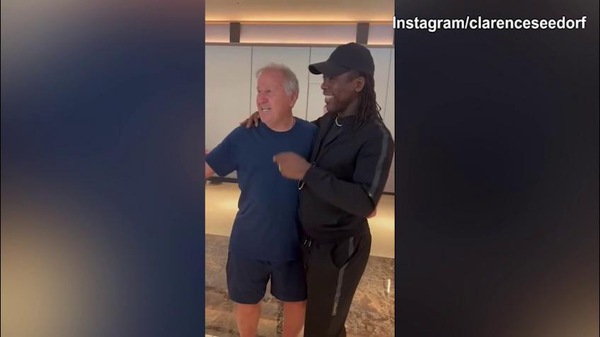 Seedorf e Zico si incontrano: le immagini social diffuse dall'olandese