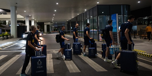 VNL Finals: gli azzurri sono arrivati in Cina