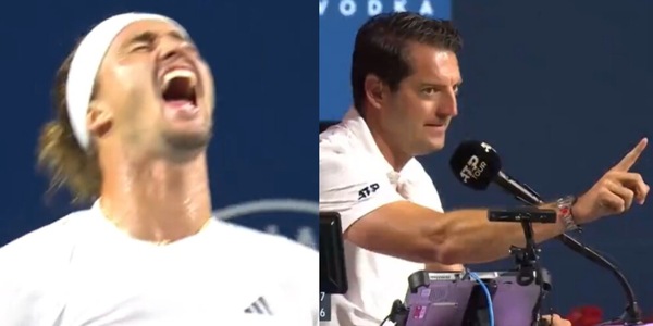 Sfogo Zverev, urla senza controllo in campo: l'arbitro lo gela con un secco "no"