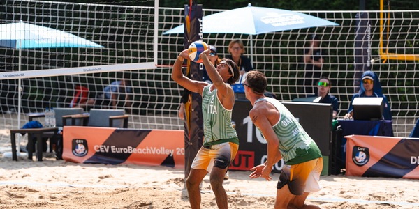 Beach volley: europei maschili, doppio ko per gli azzurri