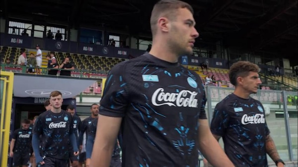 Napoli, allenamento a Castel di Sangro