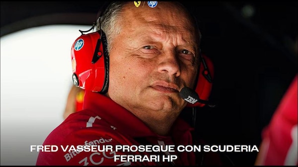 Ferrari, prolungato il contratto di Vasseur