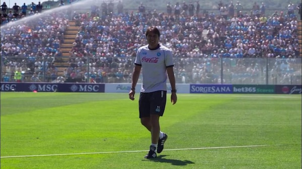 Napoli, allenamento mattutino a Castel di Sangro