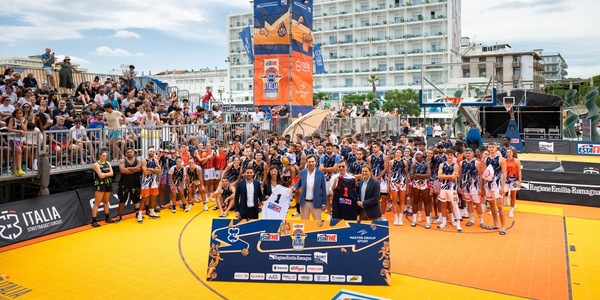 Estathé 3×3 Italia, presentate a Riccione le Finals 2025: in palio i titoli Open