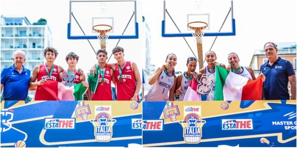 Estathé 3×3 Italia Finals Under 18: trionfi di Pallacanestro Trieste e Le M.A.N. no Man