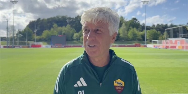 Gasperini: “La forza della Roma? Dipenderà da mercato e attaccanti. Il nuovo capitano è un problema che non esiste...”