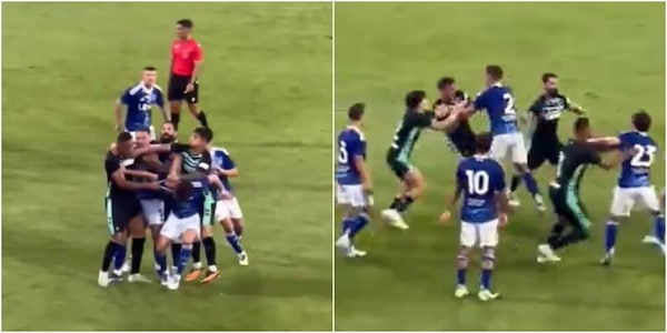Maxi rissa in Betis-Como: Fornals e Perrone si prendono a pugni!