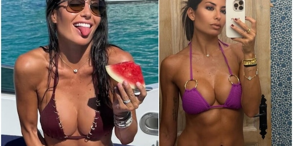 Elisabetta Gregoraci da urlo, le foto sexy in bikini alzano le temperature