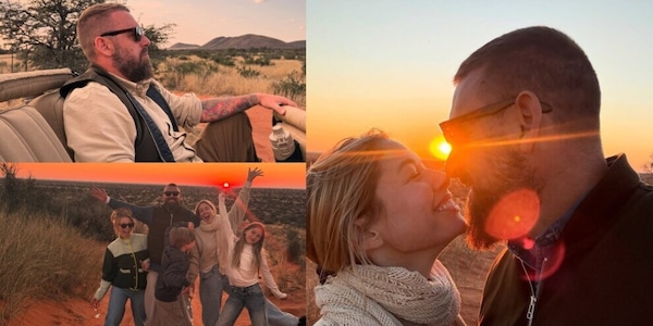 De Rossi e Sarah Felberbaum, relax in Sudrafica: "Persi nel deserto"