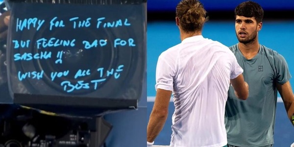 Alcaraz e il bellissimo gesto per Zverev dopo la vittoria a Cincinnati: il messaggio sulla telecamera è da applausi