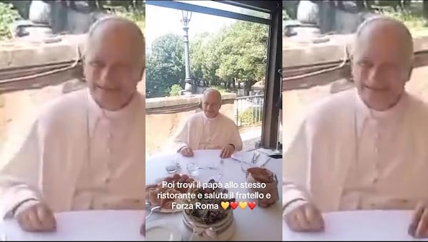 Papa Leone XIV urla ancora una volta "Forza Roma"
