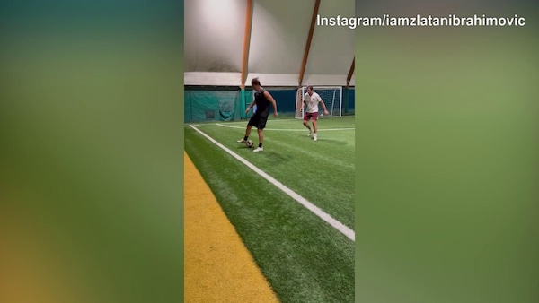 Ibra, numeri da campione a calcetto!