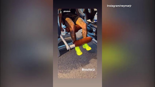 Neymar, che potenza nelle gambe