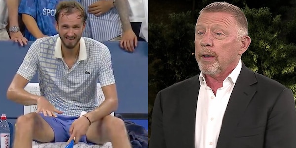 Medvedev choc, il messaggio di Boris Becker: "Ha bisogno di aiuto, è crollato"