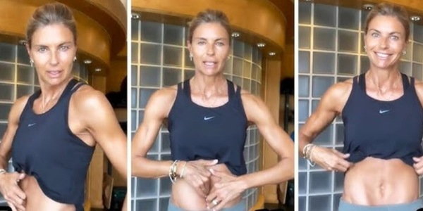 Martina Colombari ha la diastasi addominale: "Ho un buco nella pancia"