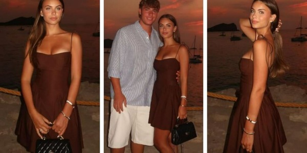 Cristian Totti e Melissa Monti romantici, il look dell'attrice vale oltre 10mila euro