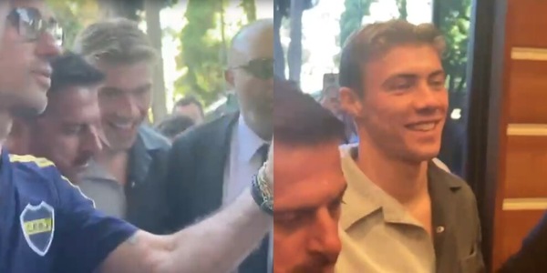 Napoli, ecco Hojlund: l'arrivo a Villa Stuart per le visite mediche