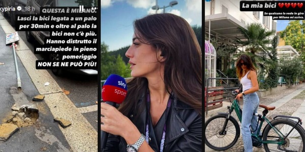 Vicky Piria, bici rubata in pieno giorno a Milano: "Non se ne può più"
