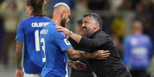 Gattuso da record: mai tanti gol per un ct al debutto con la Nazionale