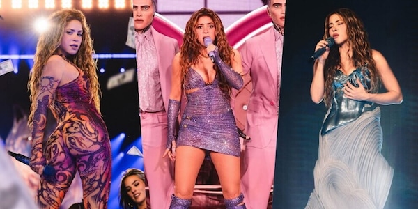 Tutti i look di Shakira nel suo concerto in Messico: fan in delirio