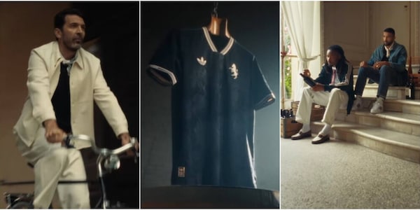 Juve, presentata la terza maglia: nel video anche Buffon e Barzagli