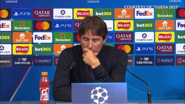 Conte: "Usciamo più forti dopo questa sconfitta"
