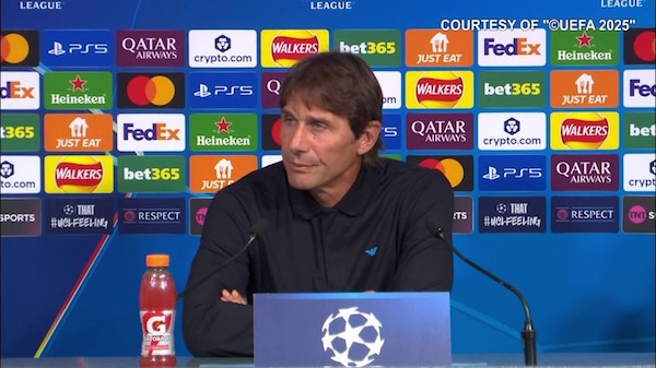 Conte: "Stasera c'erano tutte le condizioni per fare una brutta figura"