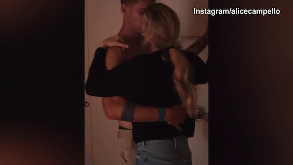 Alice Campello e Alvaro Morata, che ballo romantico!