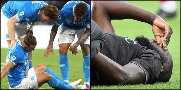 Da Lukaku a Lobotka, tutti gli infortunati del Napoli: quante gare possono saltare, la proiezione