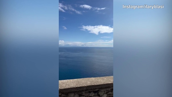 Ilary Blasi e Bastian Muller, weekend a Positano